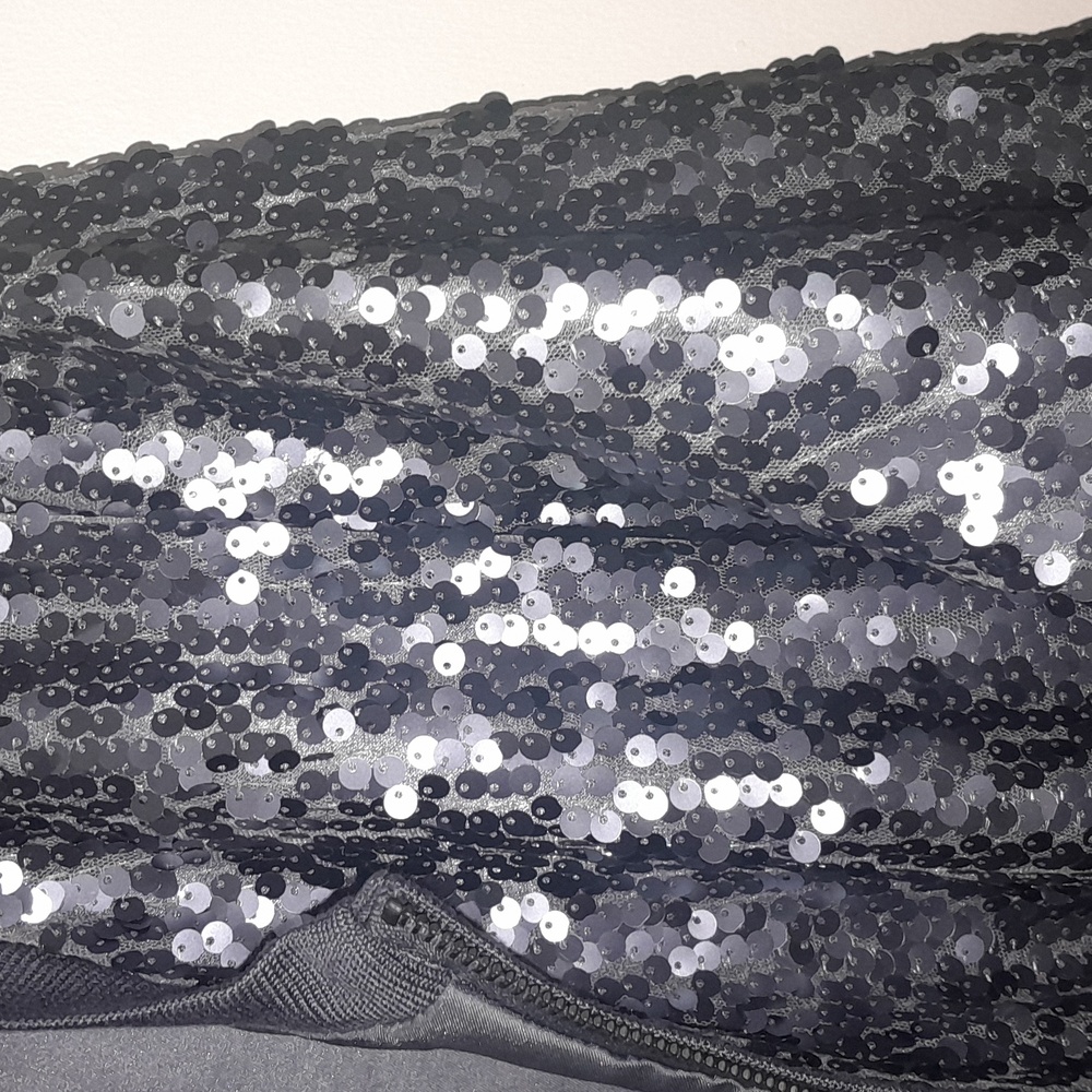 Pewter Colored Sequins Jacket - image 3